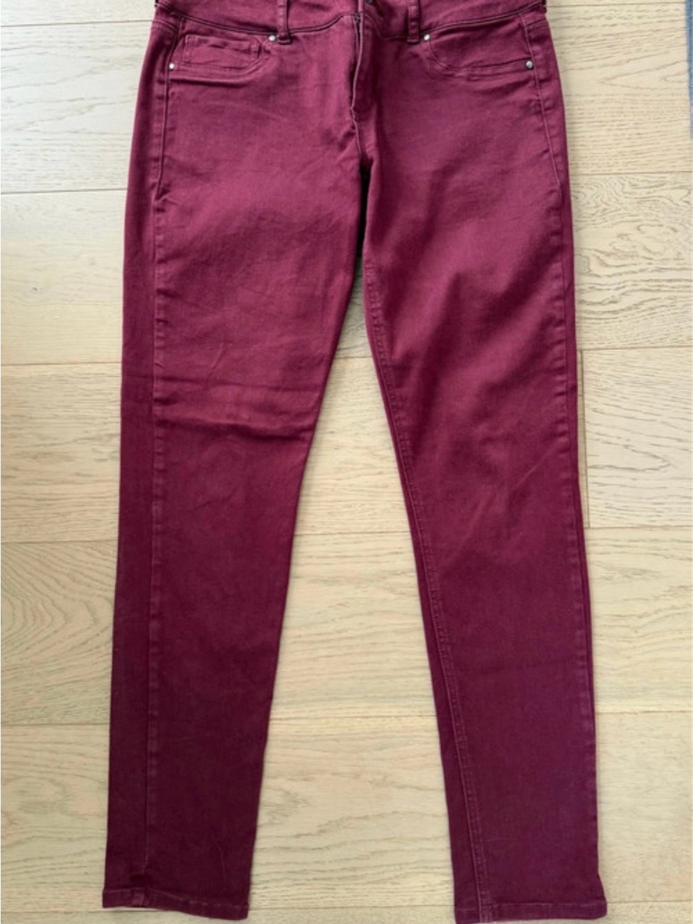 Maurices Wine Skinny Jeans - Picture 2 of 4